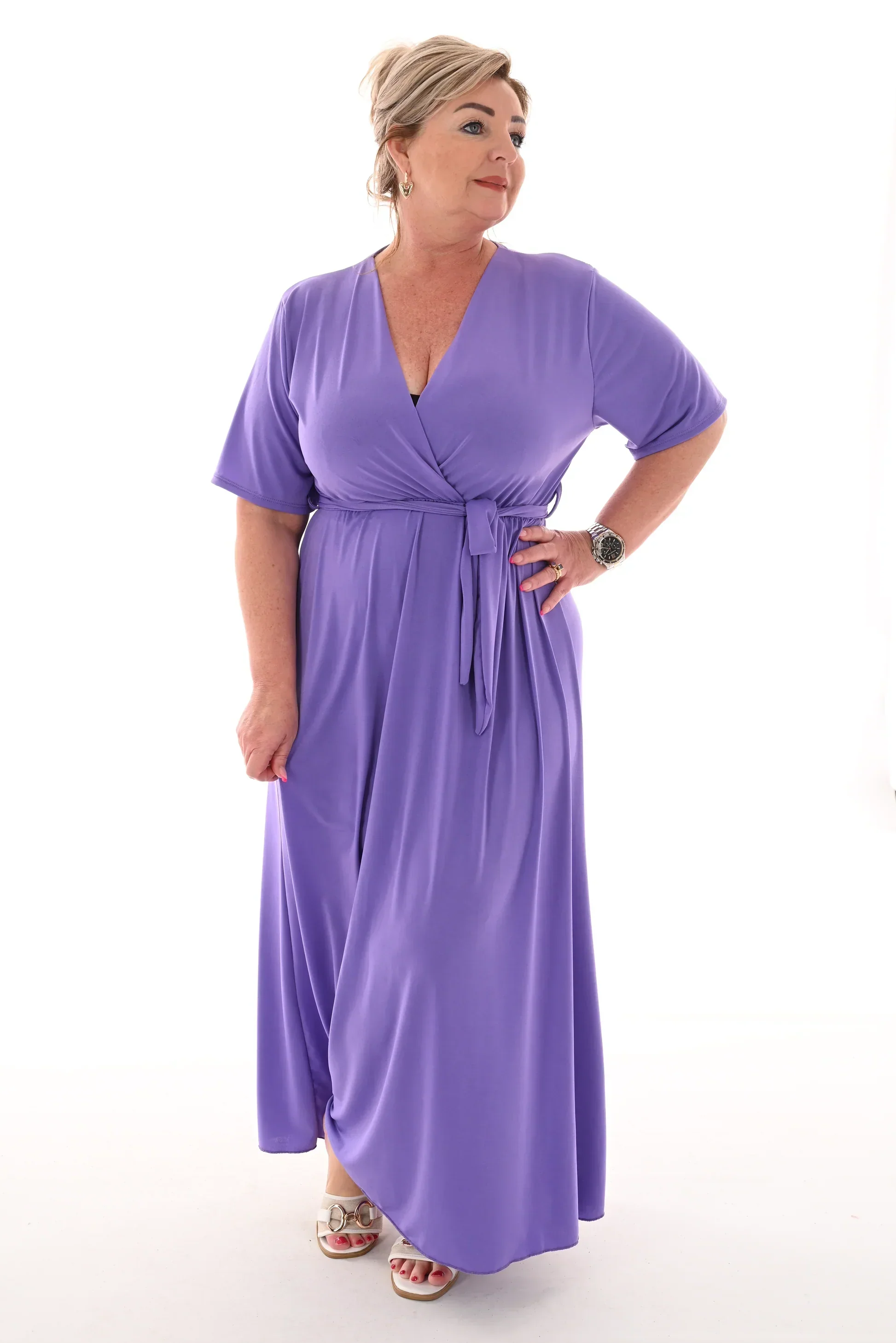 Leila® | Maxi Dress Travel With Belt - Image 13