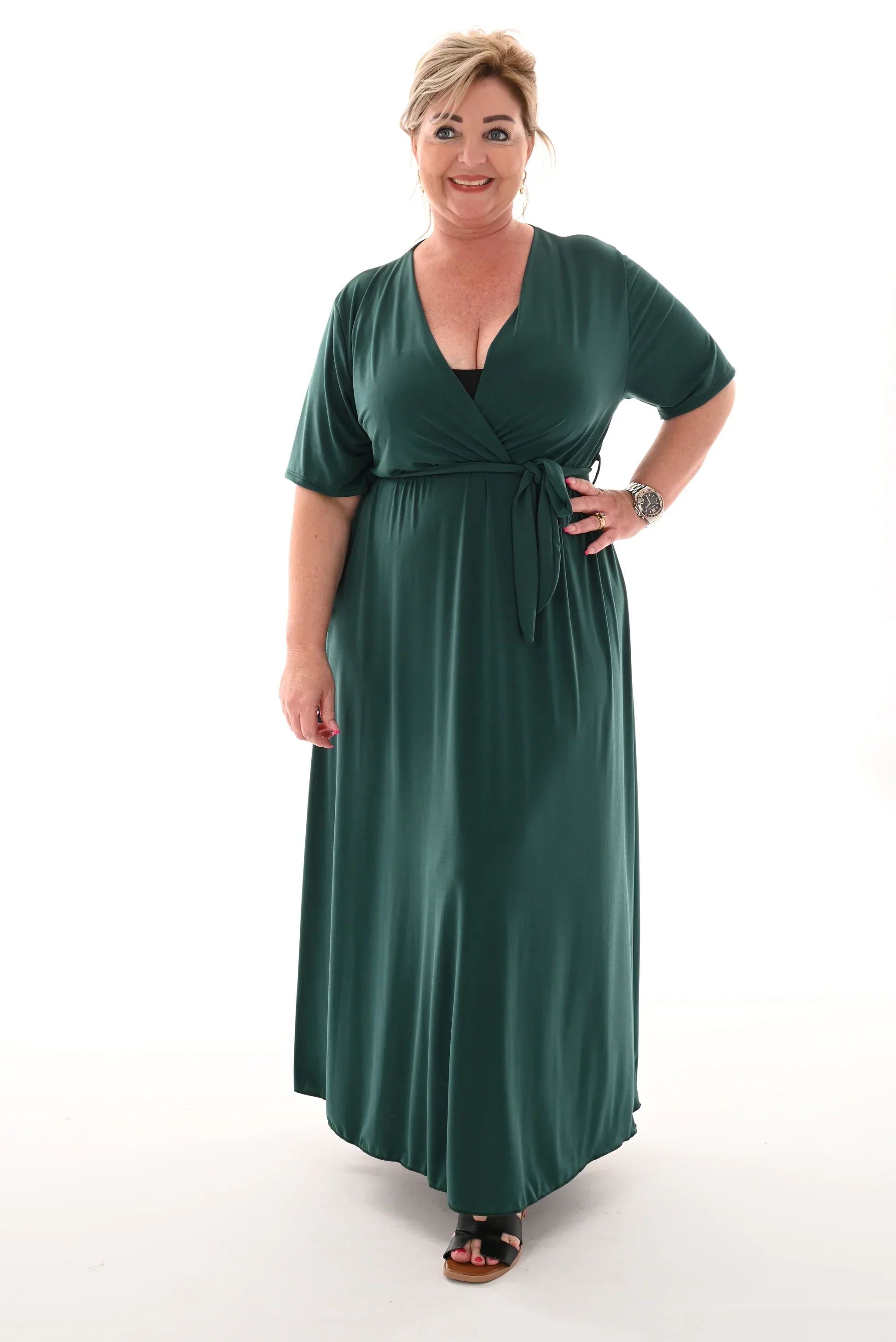Leila® | Maxi Dress Travel With Belt - Image 14
