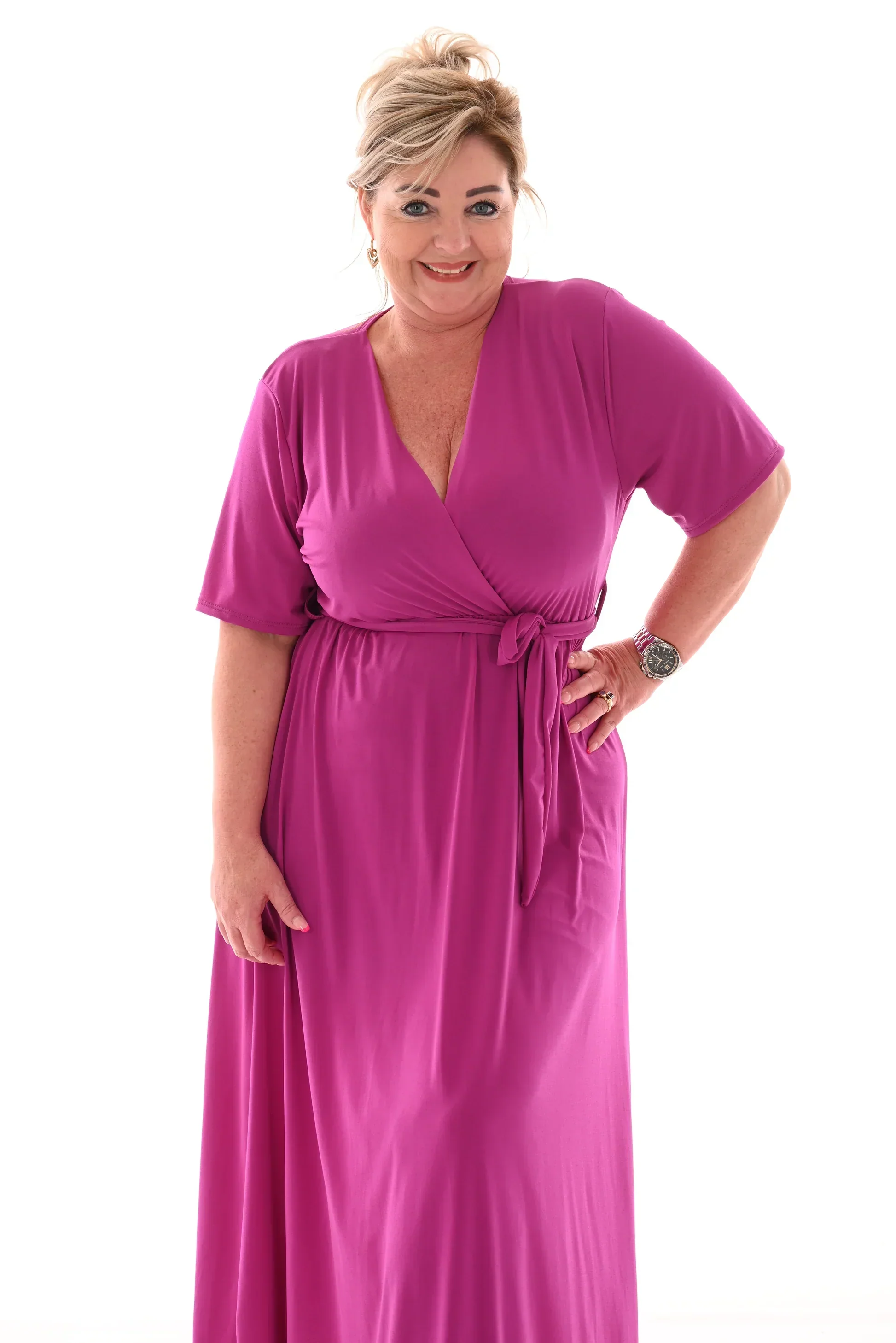 Leila® | Maxi Dress Travel With Belt - Image 9