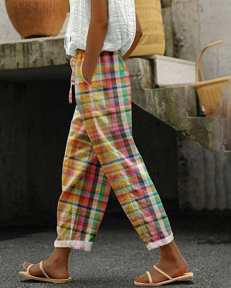 Leila® | Vintage Style Women'S Trousers
