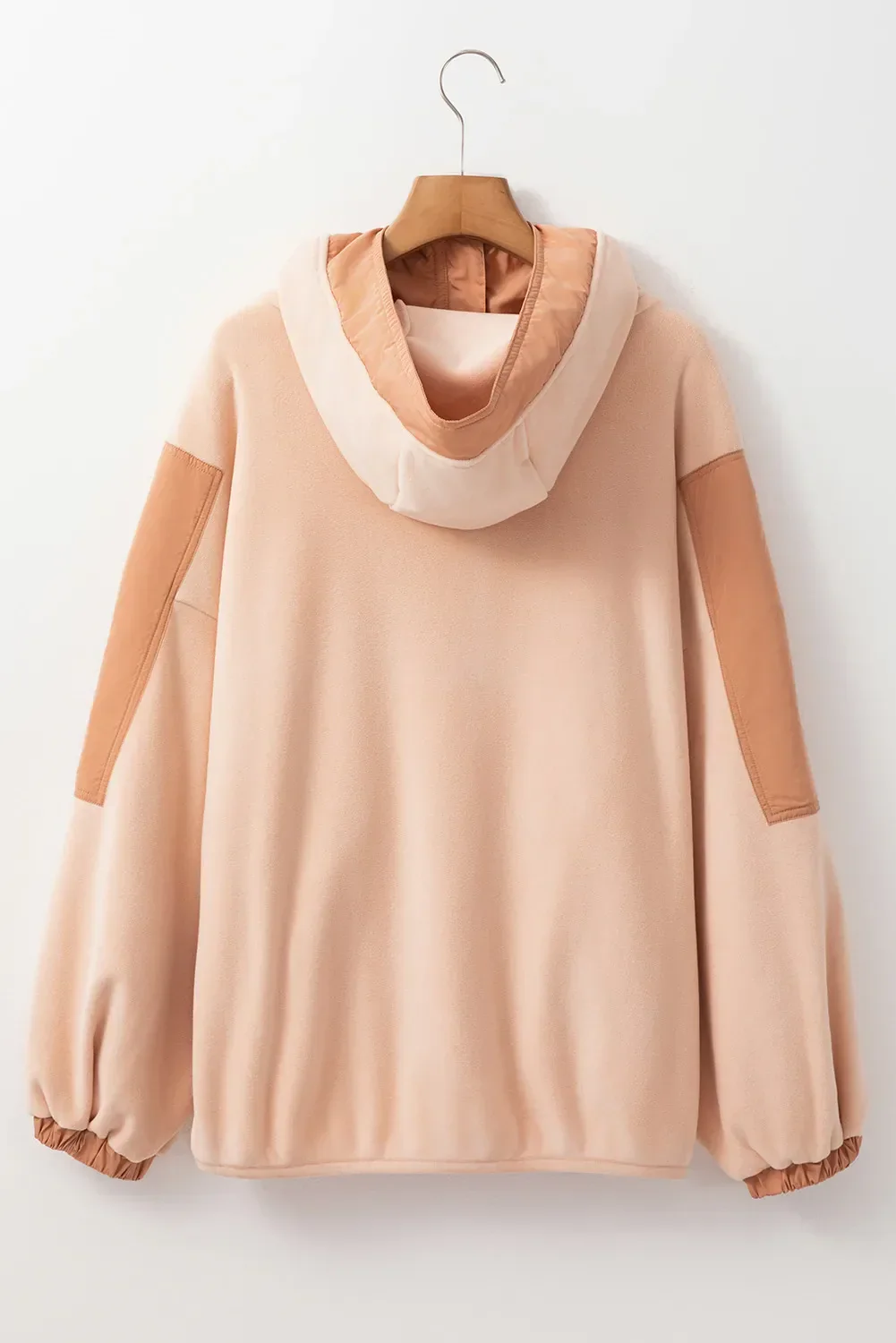 Leire | Color block, long sleeve, half zip hoodie - Image 11