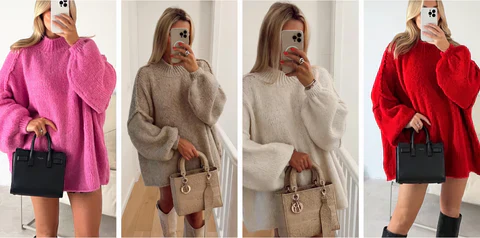 Leire | Modern and comfortable winter sweater