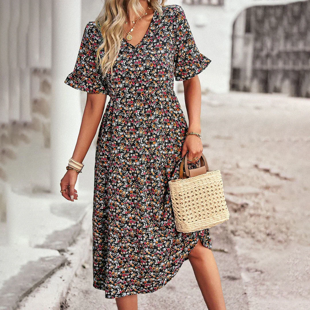 Lena® | Women'S Casual Floral Summer Dress - Image 3