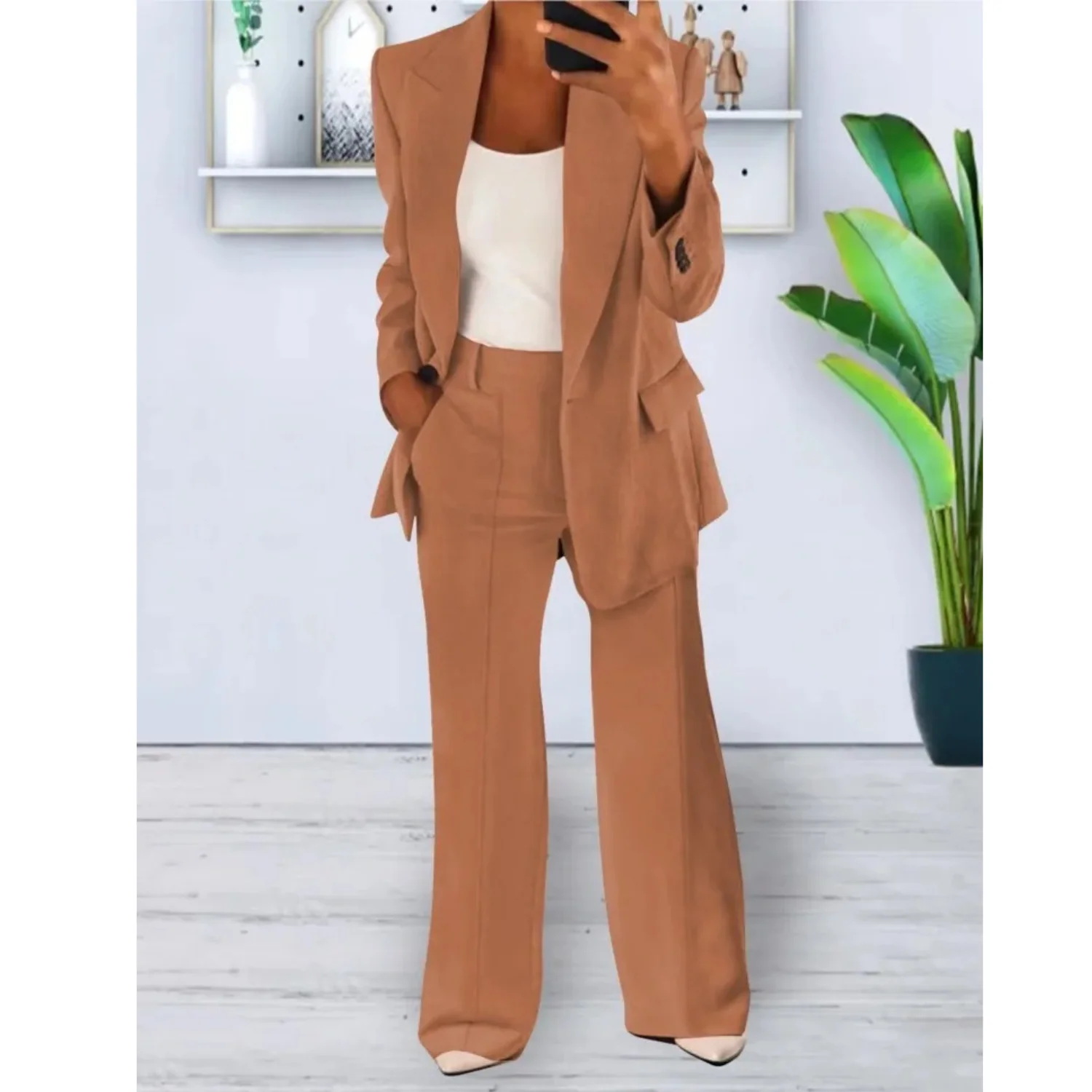 Leonie | Women's suit with jacket and trousers - Image 5