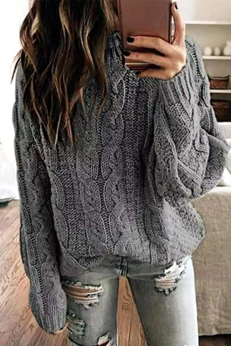 Leonor | Casual, simple, solid O-neck patchwork tops - Image 2