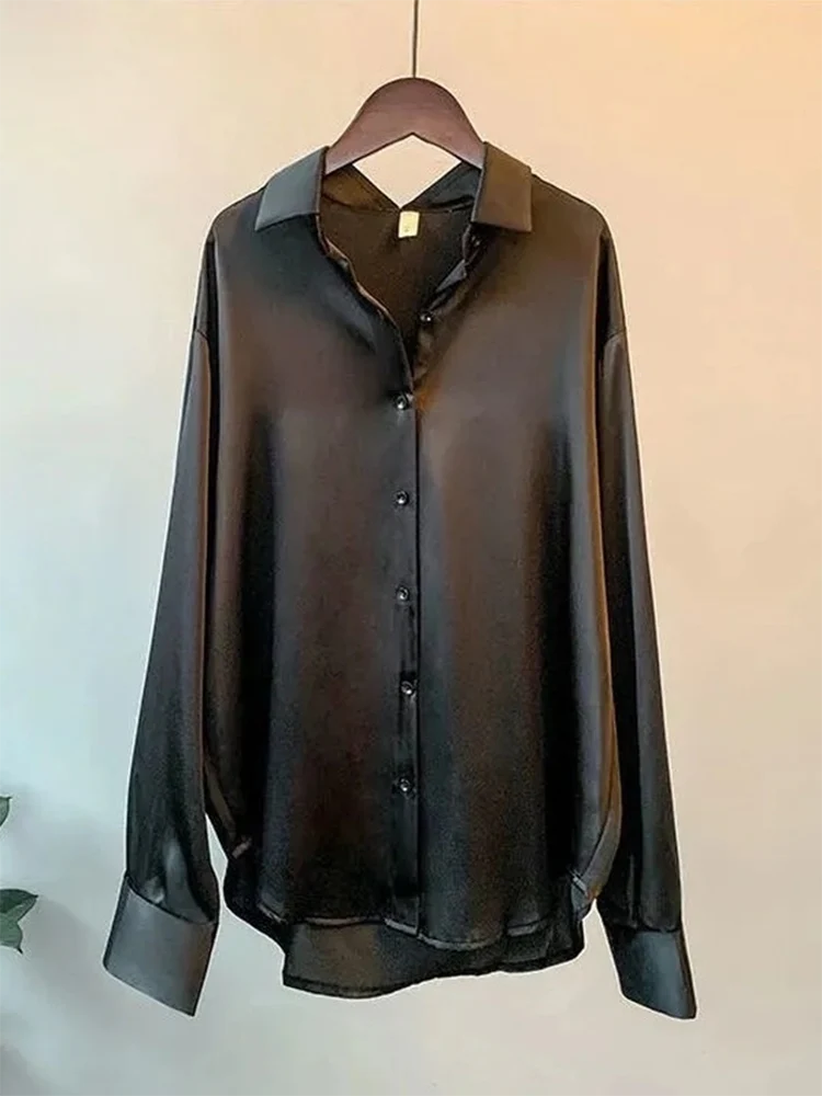 Leonor® | Loose Satin Blouse - Image 4