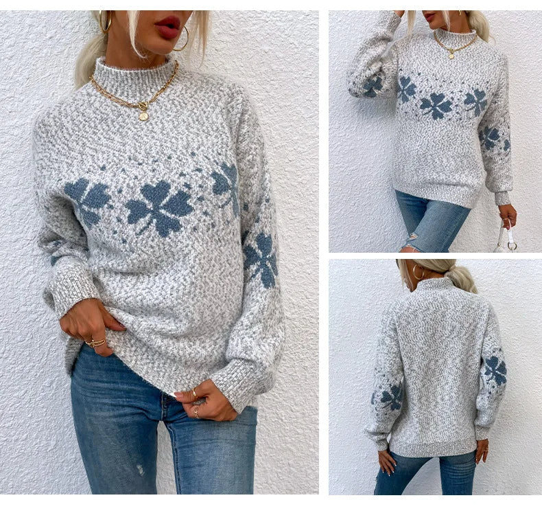 Leonor | Modern women's turtleneck sweater - Image 9