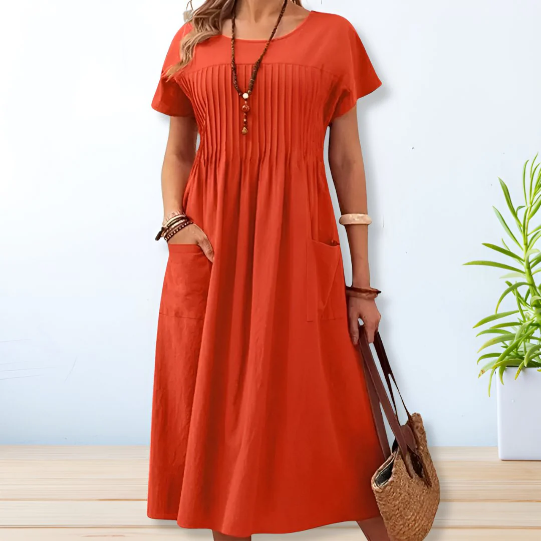 Leslie® | Dress Cotton And Linen, Comfortable And Airy - Image 3