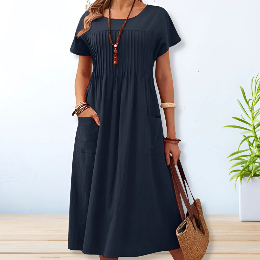 Leslie® | Dress Cotton And Linen, Comfortable And Airy - Image 4