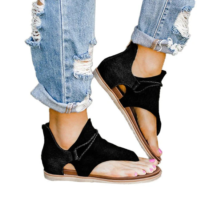 Leyla® | Boho Animal Print Sandals - Image 5