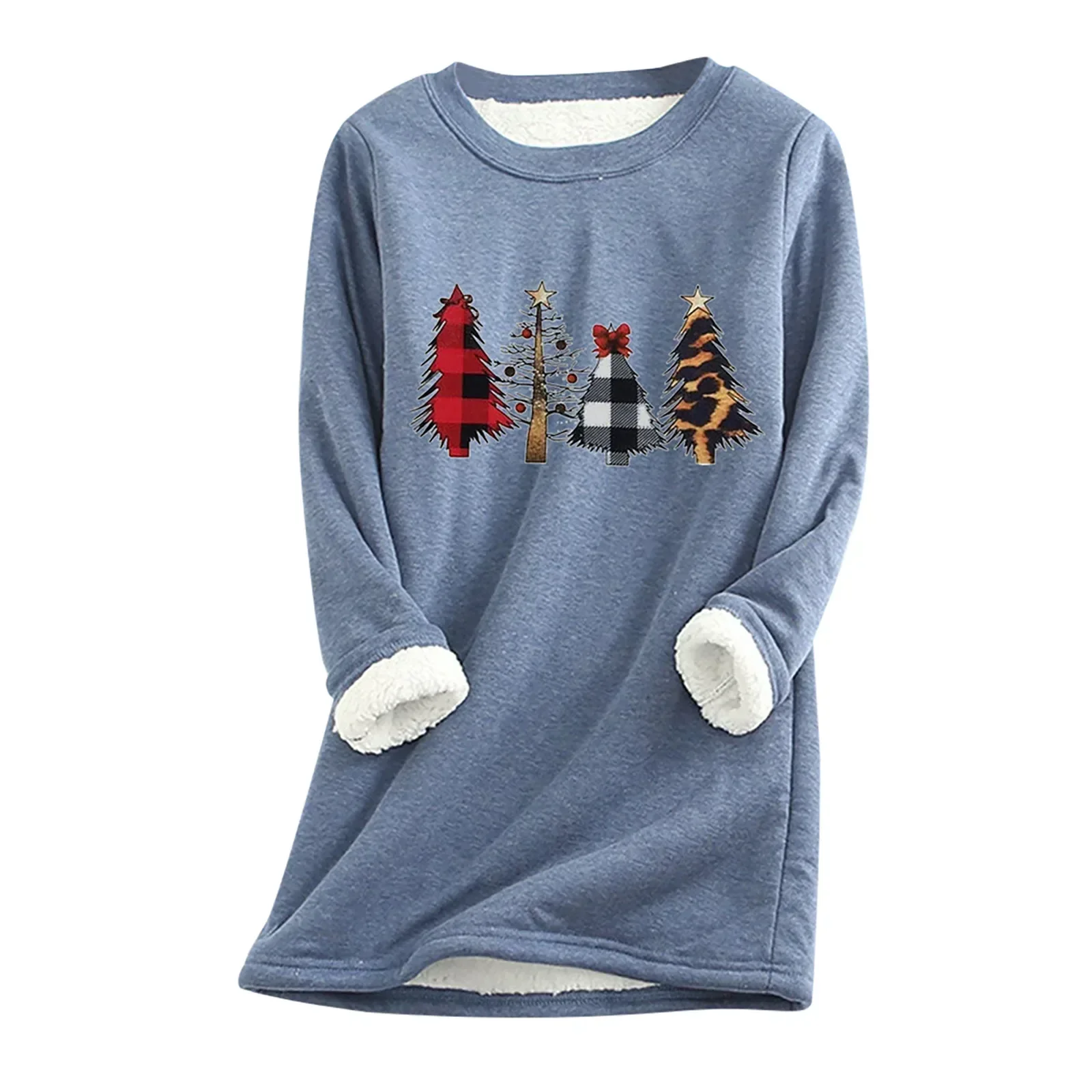 Liana | Fleece sweatshirt for Christmas - Image 3
