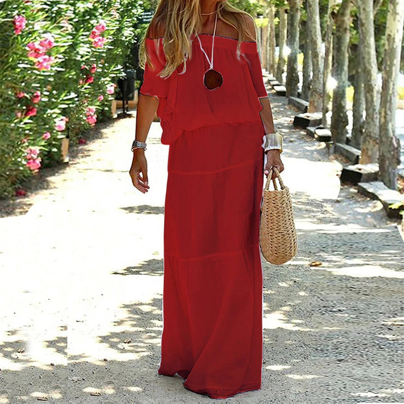 Lidia® | Off-the-shoulder summer dress for women - Image 4