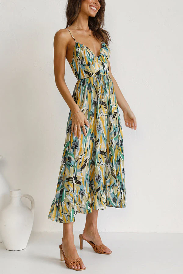 Lilia® | Colorful Midi Dress - Image 9