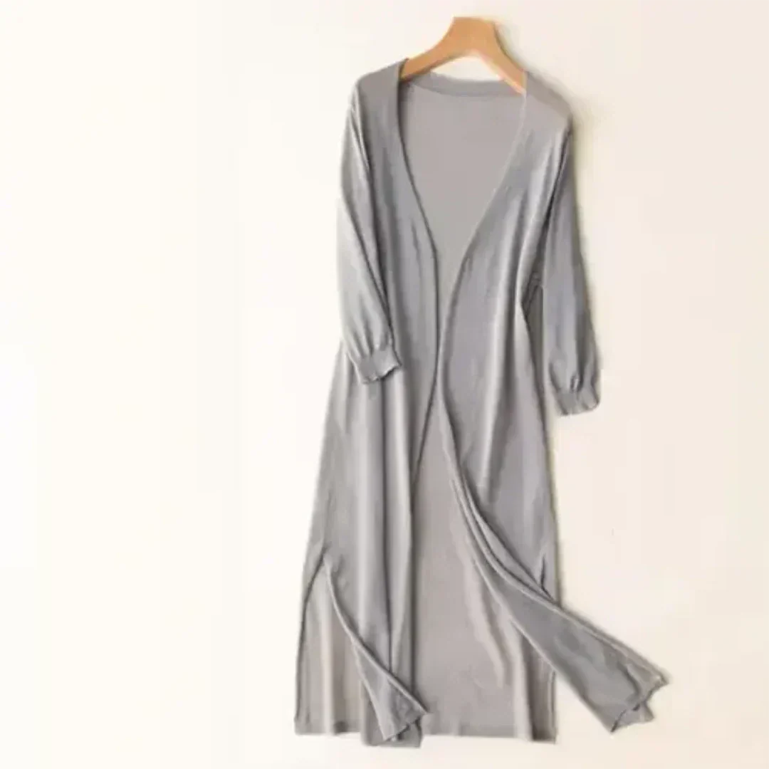 Lilian | Elegant lightweight women's long jacket - Image 5