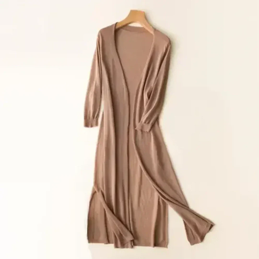 Lilian | Elegant lightweight women's long jacket - Image 7