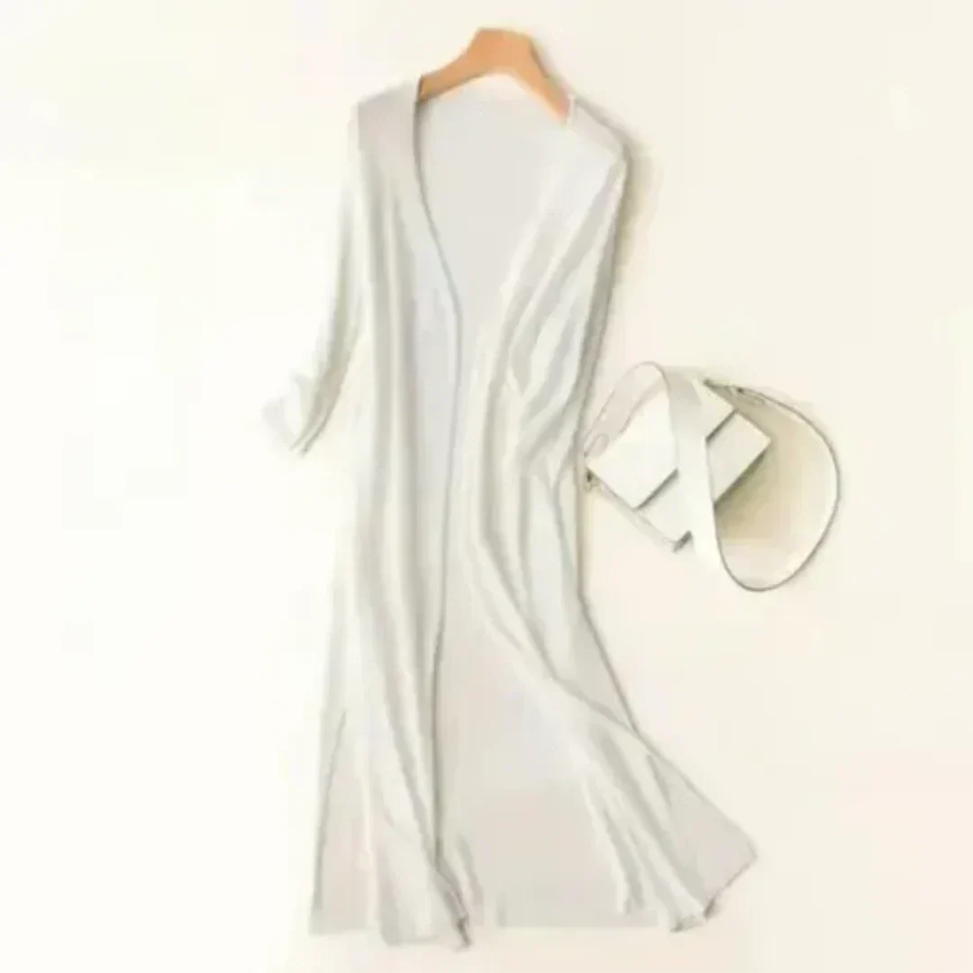 Lilian | Elegant lightweight women's long jacket - Image 8