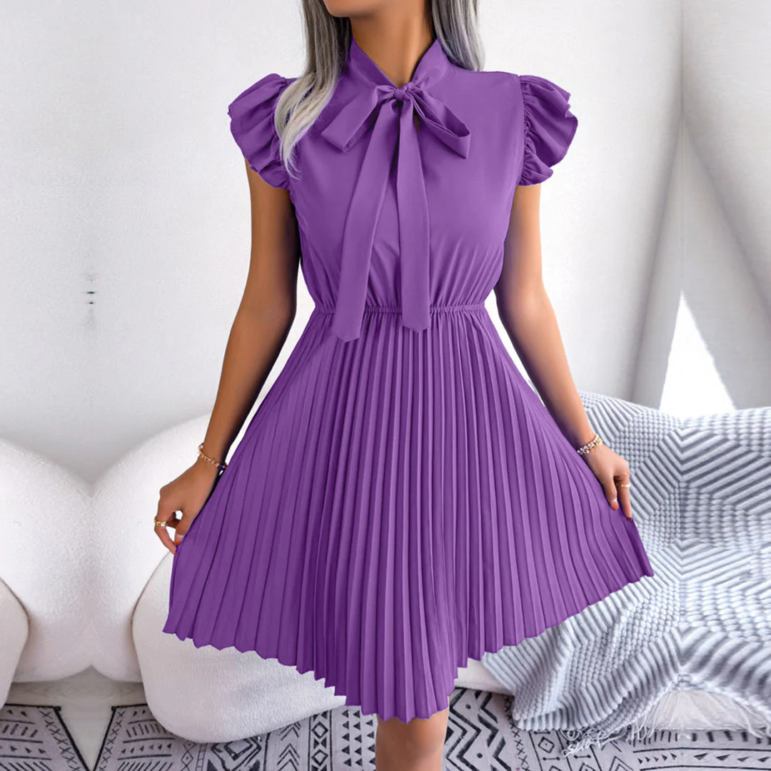 Lilian® | Fashionable Pleated Dress - Image 2
