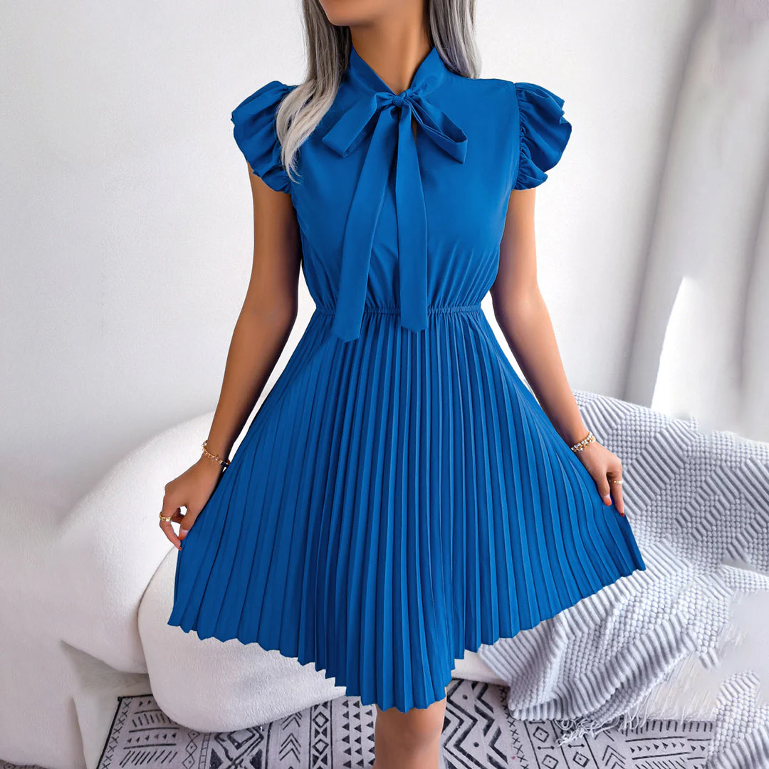 Lilian® | Fashionable Pleated Dress - Image 4
