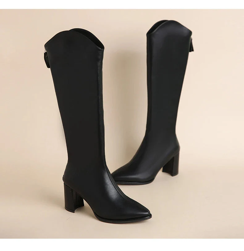 Liliana® | Elegant women's boots with zipper and high heel - Image 11