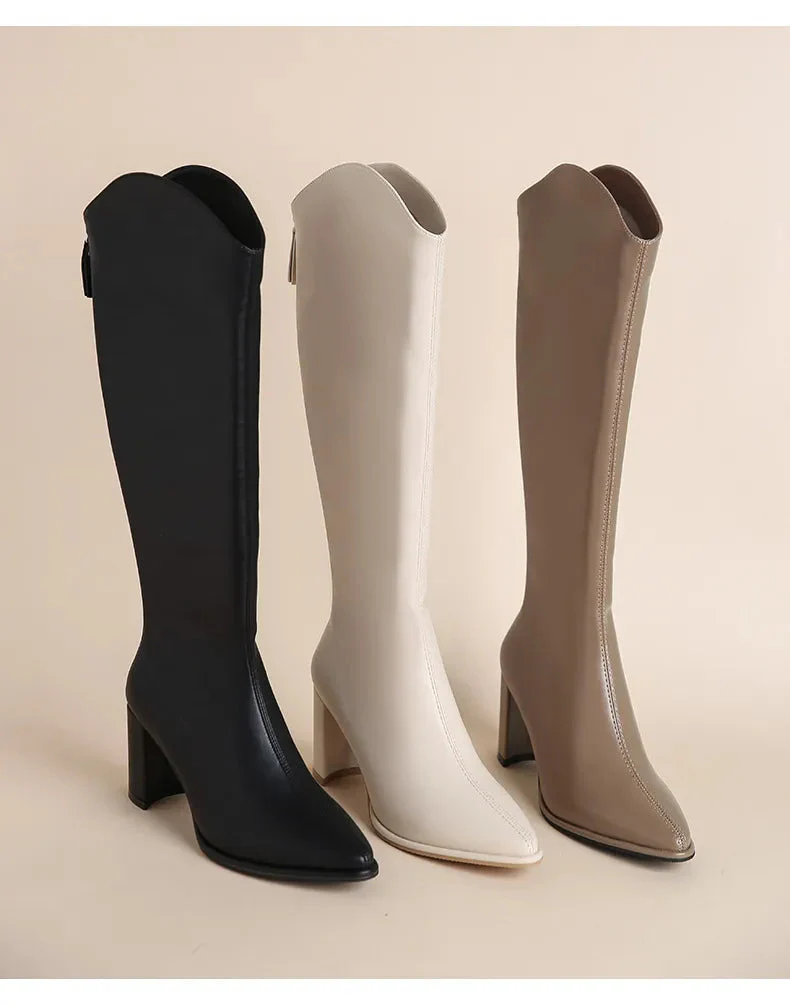 Liliana® | Elegant women's boots with zipper and high heel - Image 12
