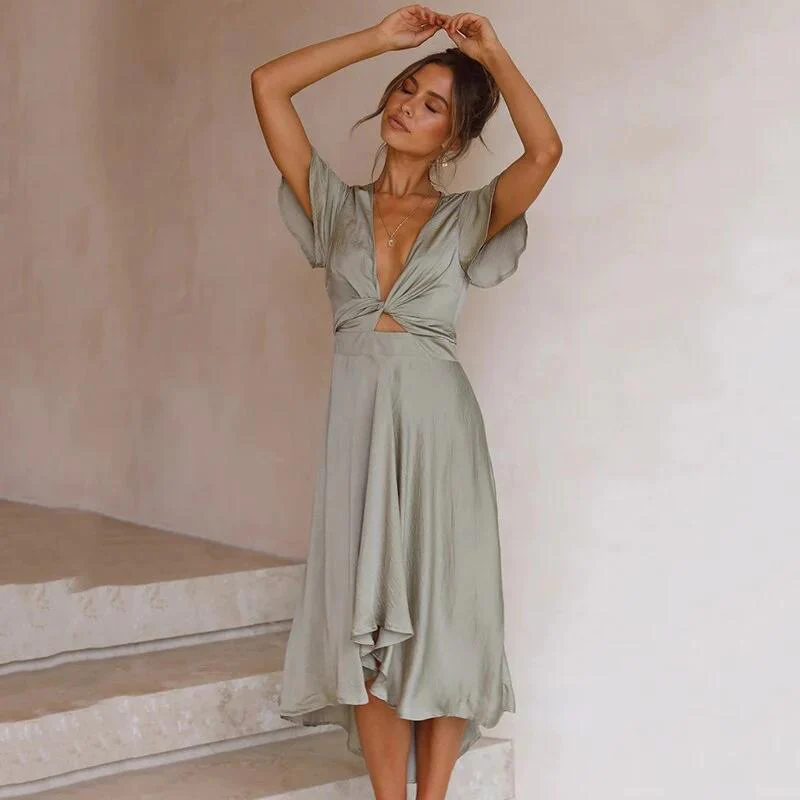 Liliana® | Flowing Vintage Dress - Image 4