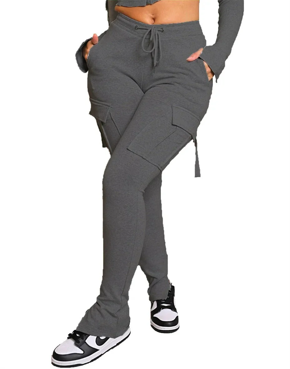 Liliana® | High Waist Cargo Pants With A Slim Fit - Image 2