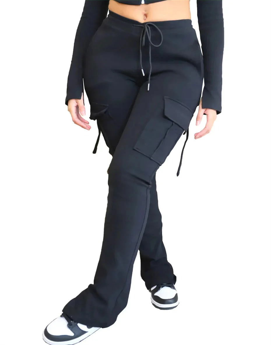 Liliana® | High Waist Cargo Pants With A Slim Fit - Image 3