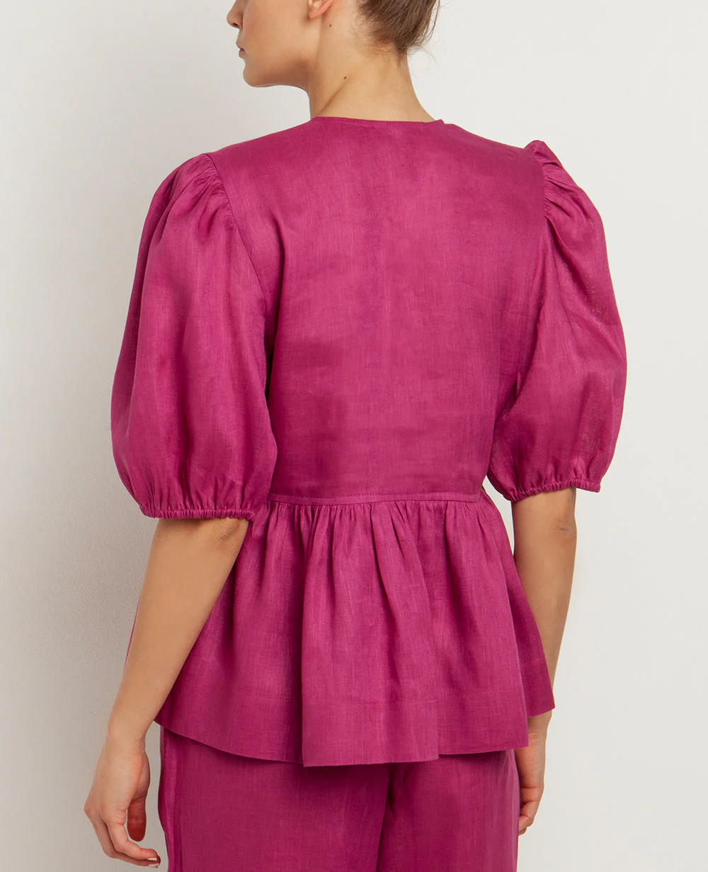Lilibeth® | Blouse Magenta - Image 2