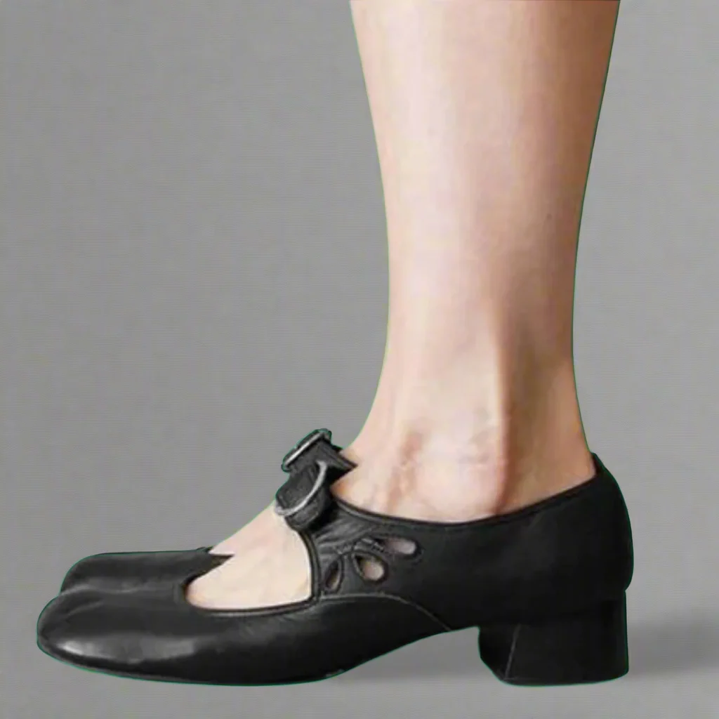 Linda® | Comfortable ladies ballerinas with suede look - Image 4