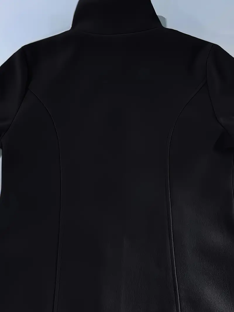 Linda | Single-breasted knit coat - Image 14