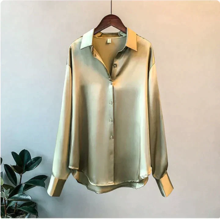 Linda® | Women'S Satin Shirt - Image 2