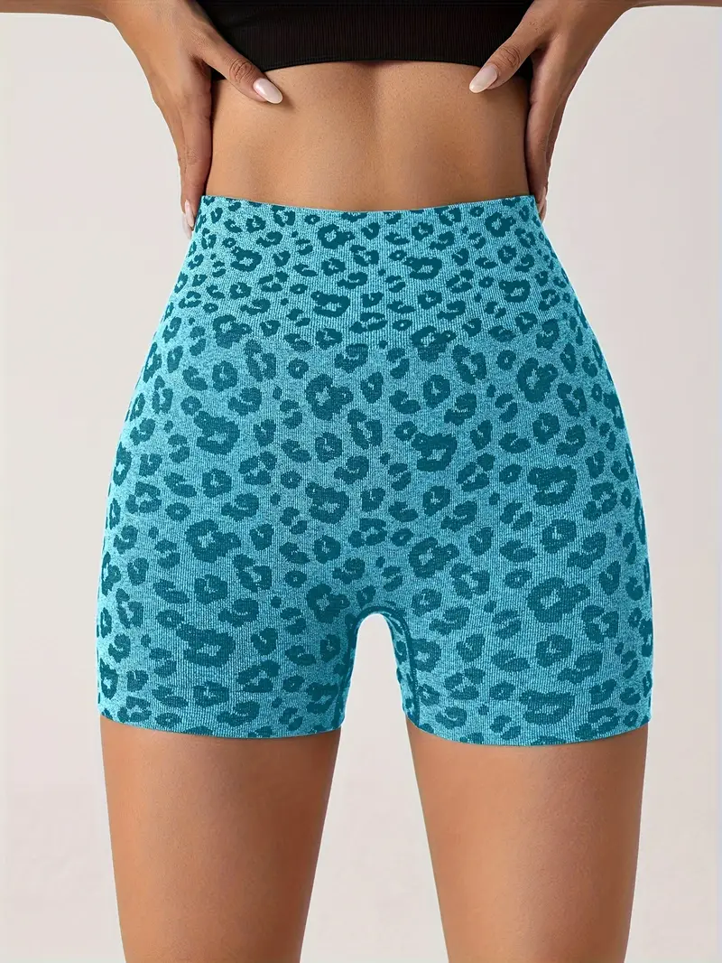 Livia® | Seamless Leopard Print Shorts - Image 6