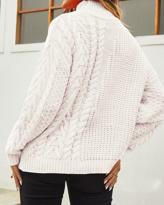 Lore | Turtleneck knitted sweater for women - Image 5