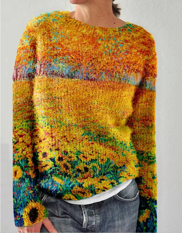 Lorena® | Pull à fleurs brodees for women - Image 4