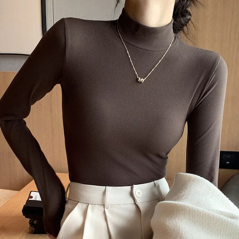Loretta | Leopard print turtleneck sweater - Image 6