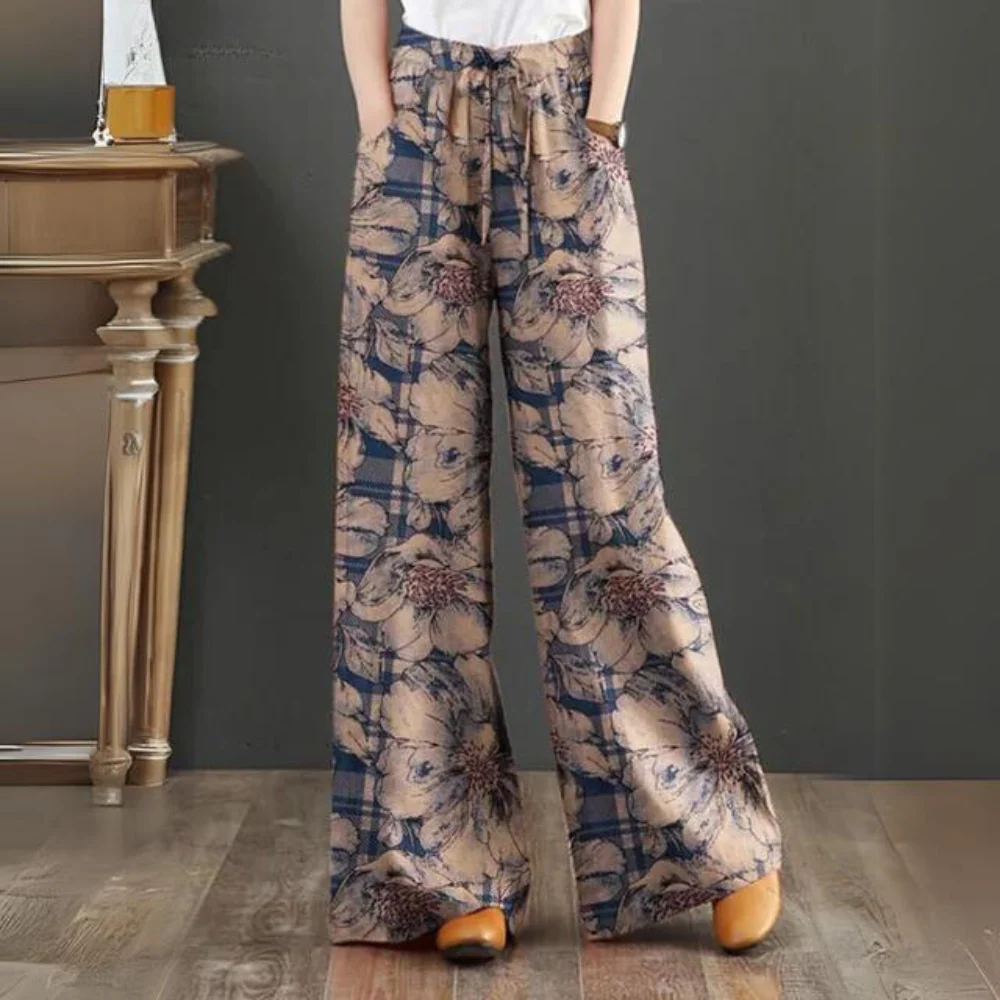 Lotte | Bohemian pants with elastic waistband - Image 2
