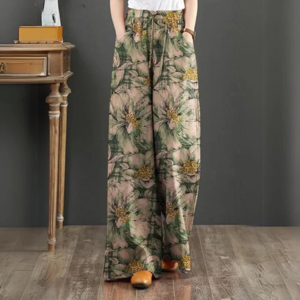 Lotte | Bohemian pants with elastic waistband - Image 3