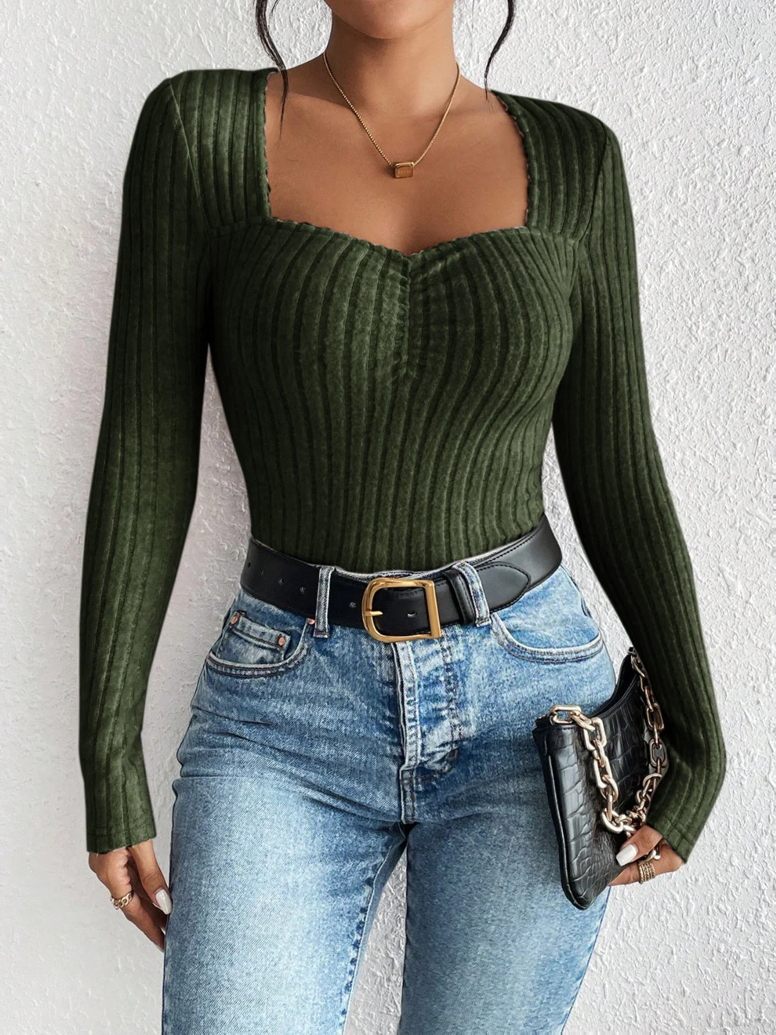 Lotte | Ribbed long sleeve t-shirt - Image 18