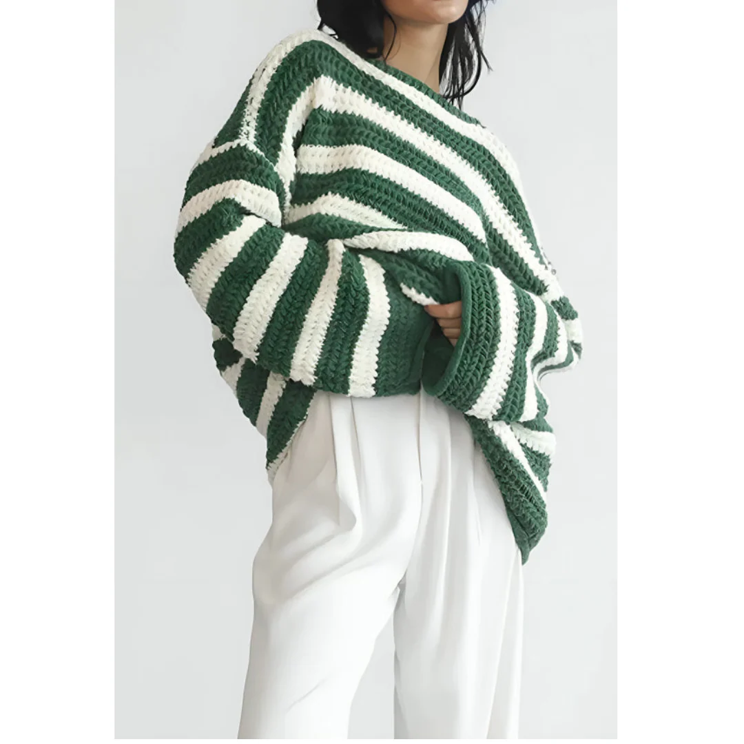 Lourdes | Calido long sleeve knitted sweater for women