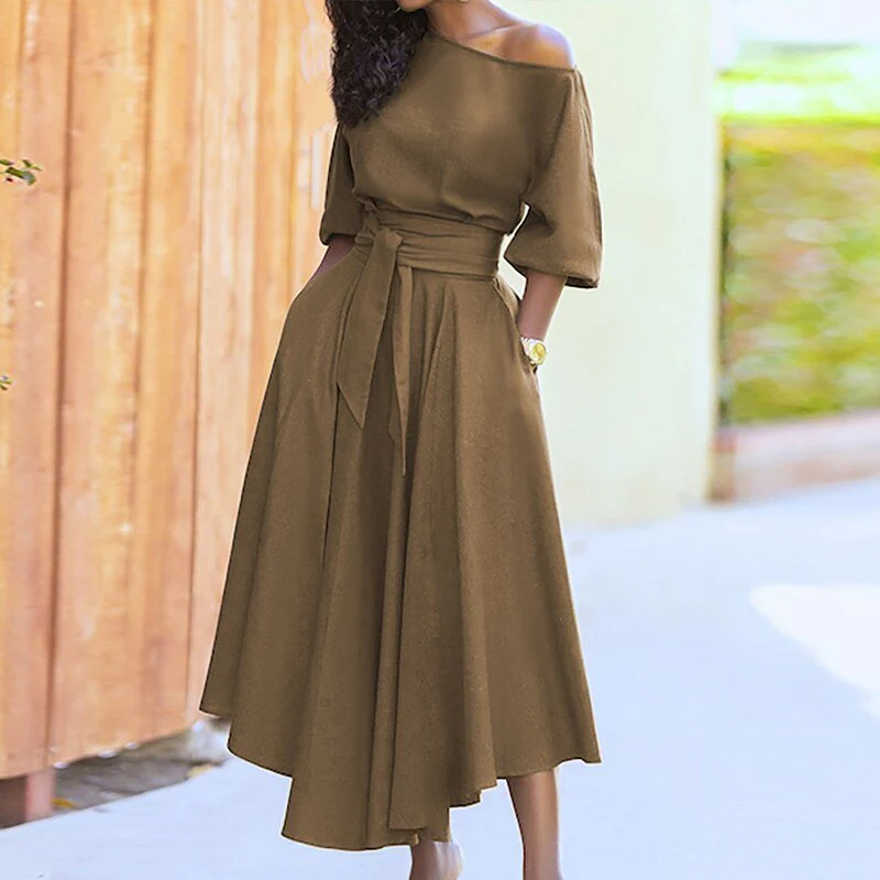Lucía® | A-Line Tie Dress - Image 3