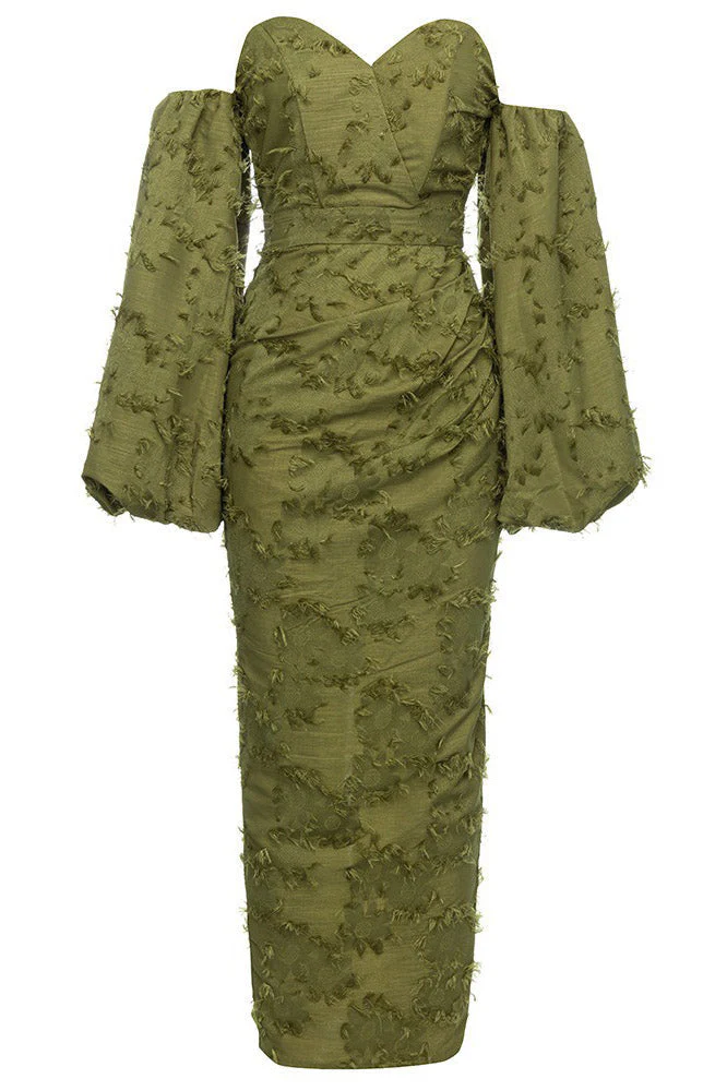 Lucía® | Knitted Maxi Dress With Low Back - Image 3