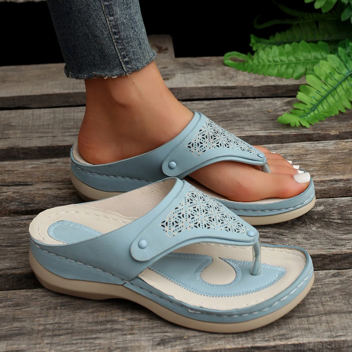 Lucía® | Orthopedic Leather Hiking Sandals - Image 4