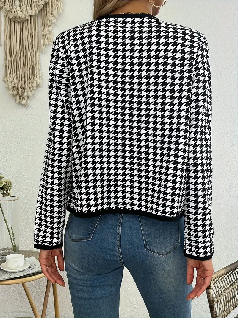 Lucía | Stylish jacket with an open front - Image 13