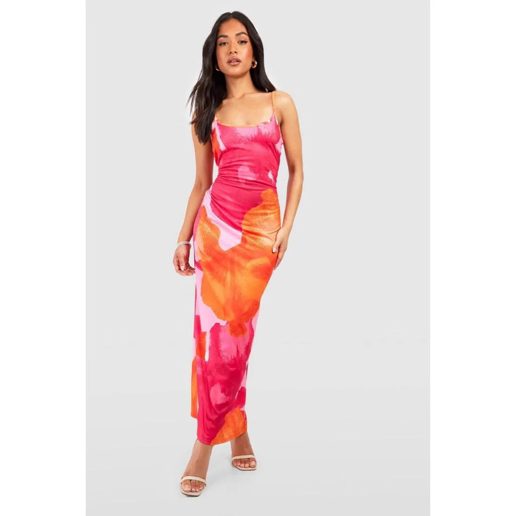 Lucía® | Women'S Flower Briefs Maxi Dress - Image 3