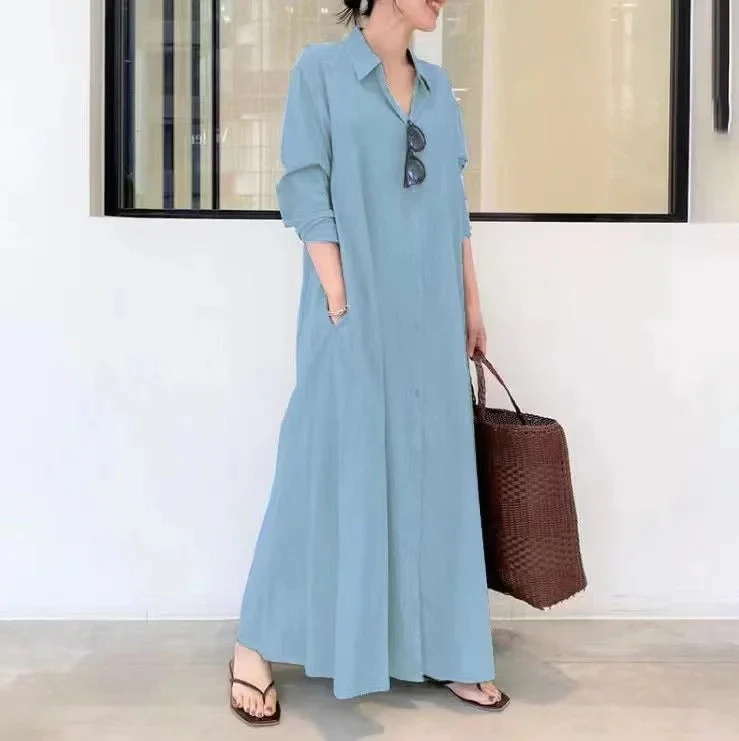 Lucia® | Women's long-sleeved polo dress - Image 6