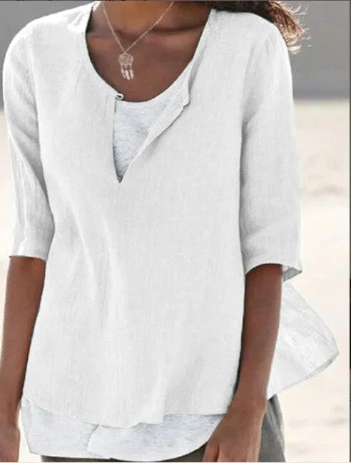 Lucia® | Women'S V-Neck Shirt - Image 3