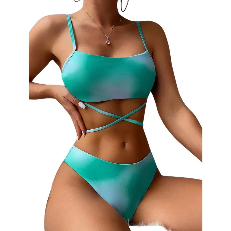 Luciana® | 3-Piece Bikini Swimsuit With Laces And Beach Skirt - Image 16