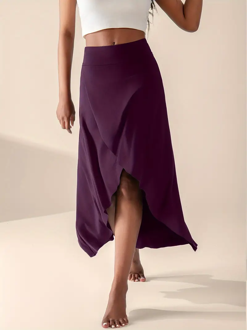 Luciana® | High Waist Slit Skirt With Pockets - Image 17