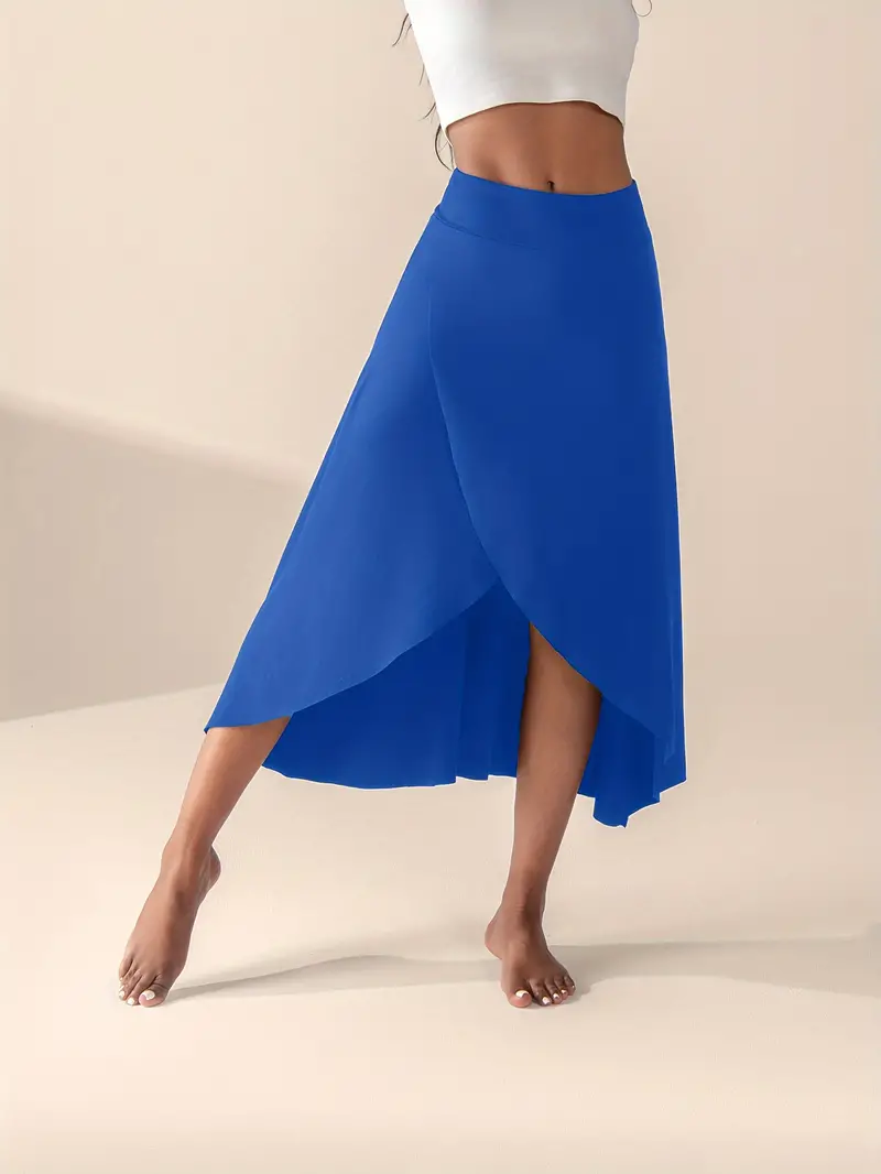 Luciana® | High Waist Slit Skirt With Pockets - Image 8