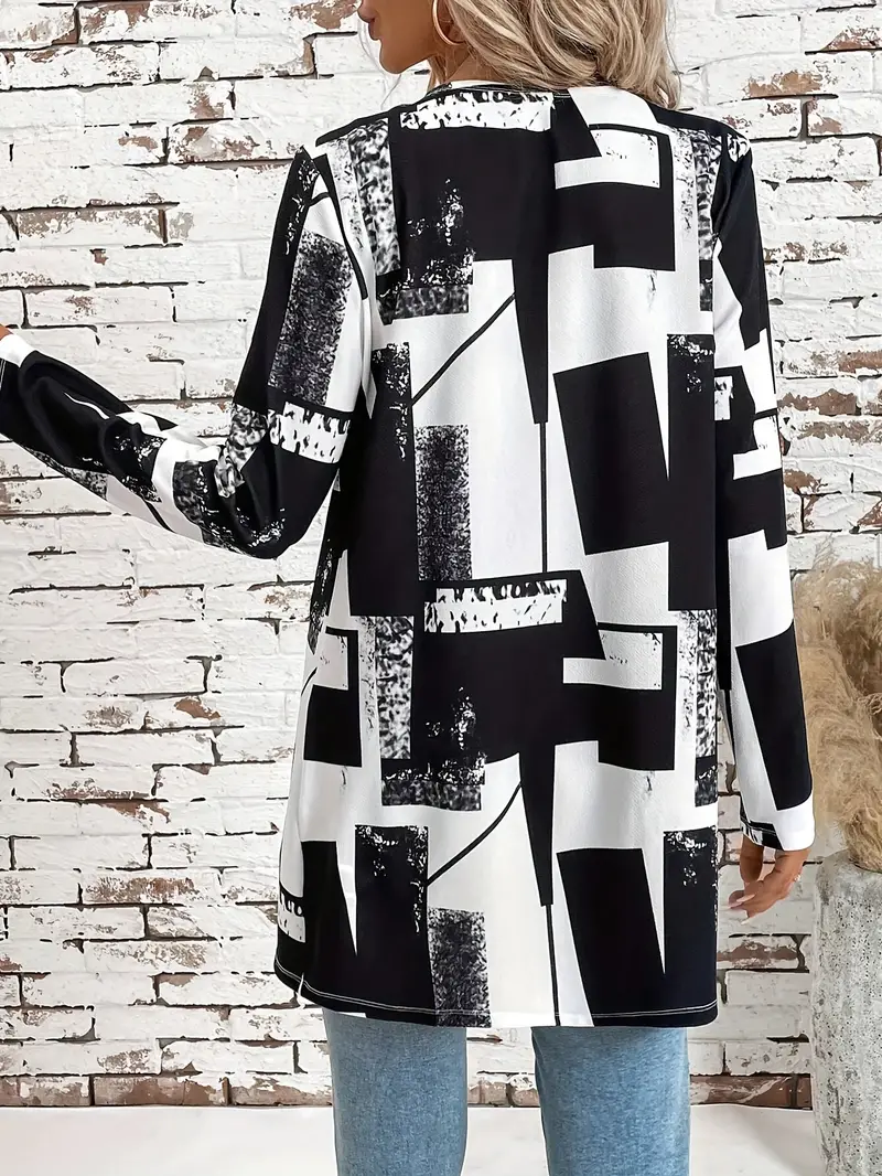 Ludmila | Stylish jacket with an open front - Image 5